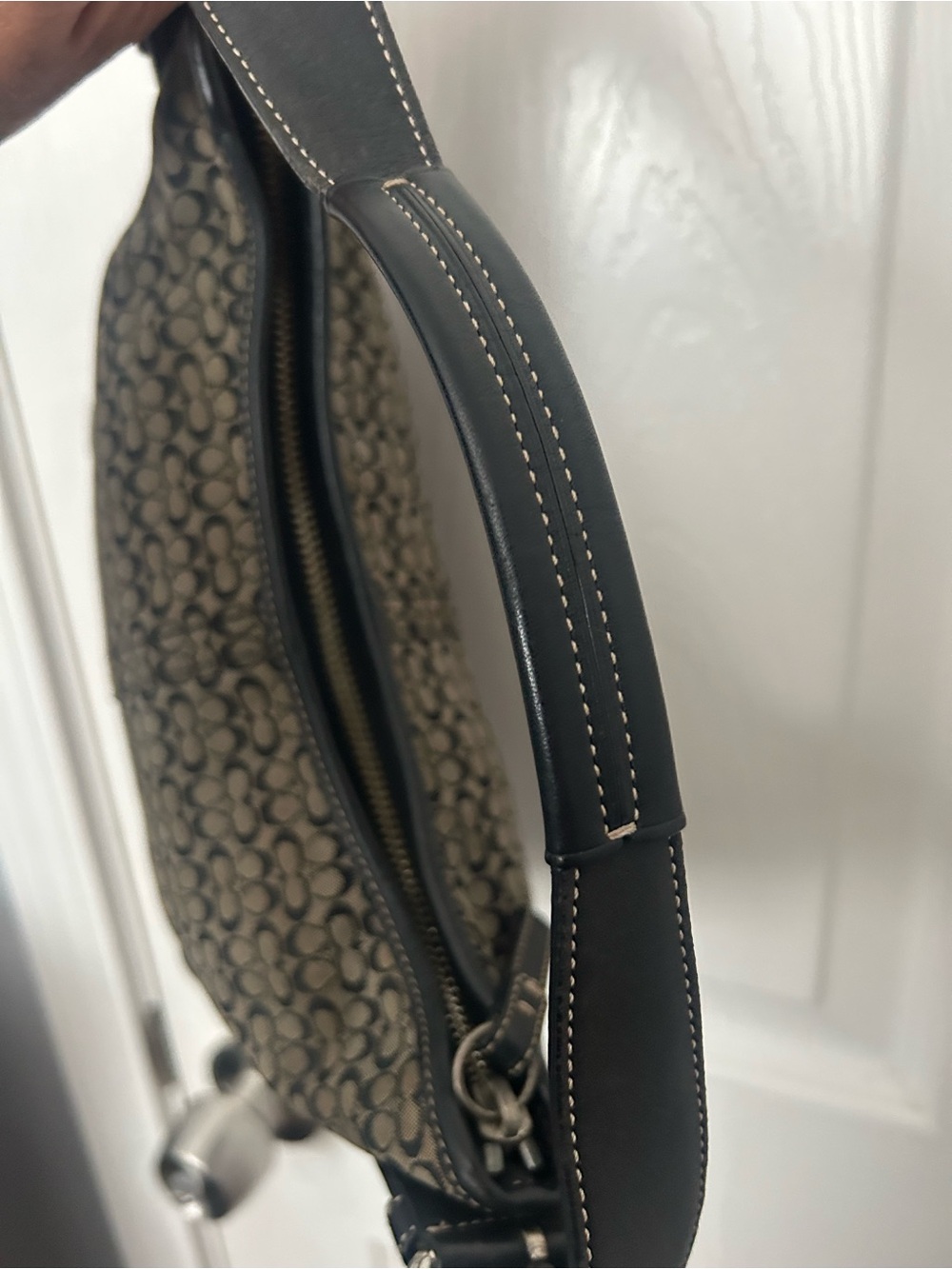 VINTAGE Y2K Coach Signature SoHo Mini Hobo Bag - Picture 4 of 5